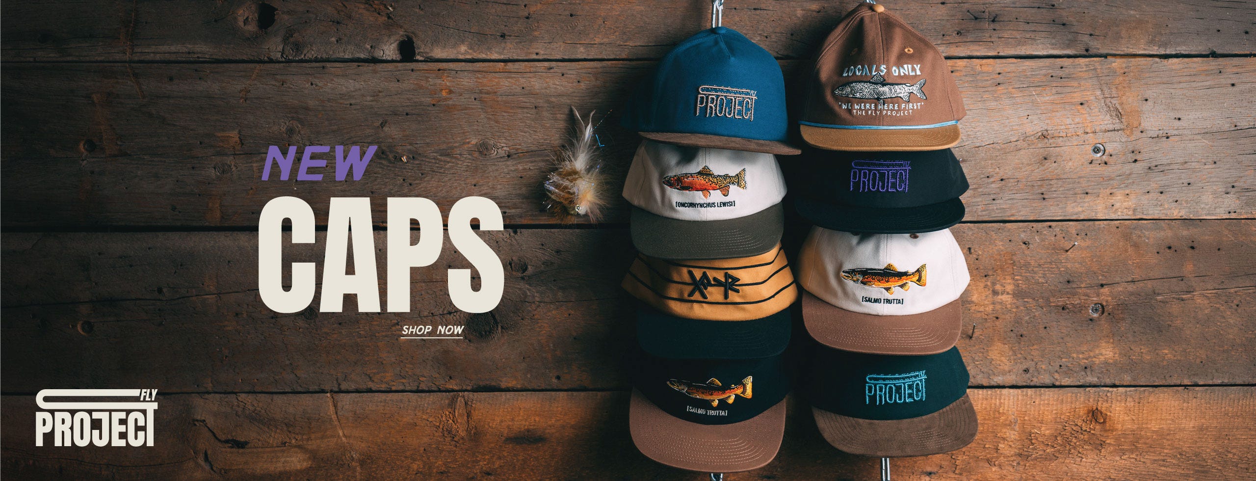 New Fly Project Caps